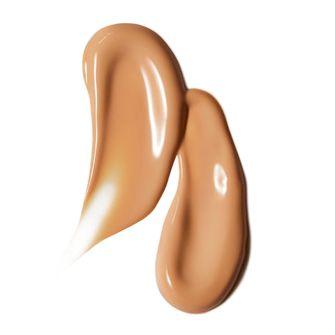 QUL Beauty Sheer Defense Sunscreen SPF 46 creamy swatch